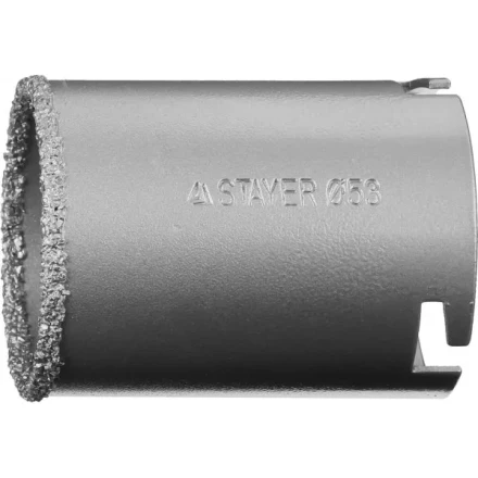 Коронка STAYER &quot;PROFESSIONAL&quot; кольцевая с карбидно-вольфрамовой крошкой, d=53мм 33345-53 купить в Муравленко