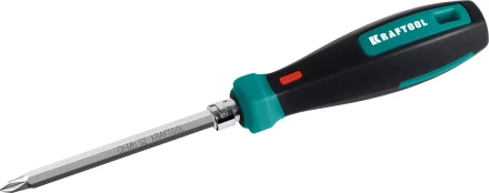 Отвертка универсальная с переставным двухсторонним стержнем 26168 купить в Муравленко