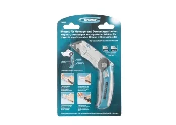 Нож монтажный складной 175мм GROSS 78882 купить в Муравленко