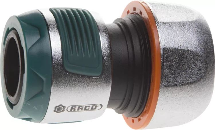 Соединитель RACO "Profi-Plus" (шланг-насадка), усиленный пластик, 3/4" 4247-55099B купить в Муравленко