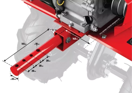 Мотоблок бензиновый МТБ-300 серия МАСТЕР купить в Муравленко