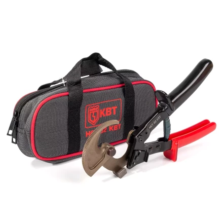 Секторные ножницы КВТ НСТ-32 для резки кабелей до 32 мм, проводов АС со стальным сердечником и прутков из низкоуглеродистой стали (84393) купить в Муравленко