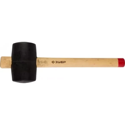 Киянка ЗУБР &quot;МАСТЕР&quot; резиновая с деревянной ручкой, 0,68кг 2050-75_z01 купить в Муравленко