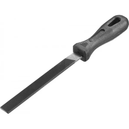 Напильник СИБИН плоский с пластиковой рукояткой, 150мм 16701-15 купить в Муравленко