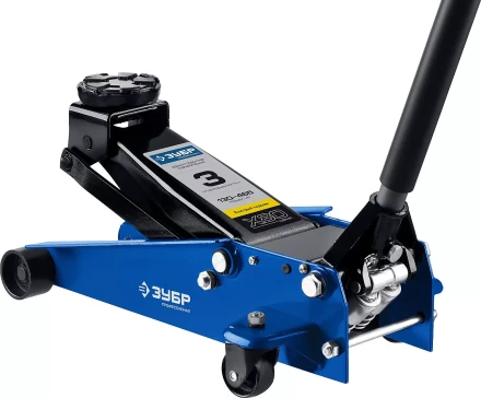 Домкрат гидравлический подкатной X80, 3т, 130-465мм, ЗУБР Профессионал 43050-3 43050-3_z01 купить в Муравленко