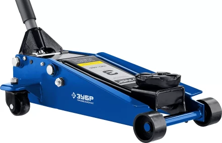 Домкрат гидравлический подкатной X80, 3т, 130-465мм, ЗУБР Профессионал 43050-3 43050-3_z01 купить в Муравленко