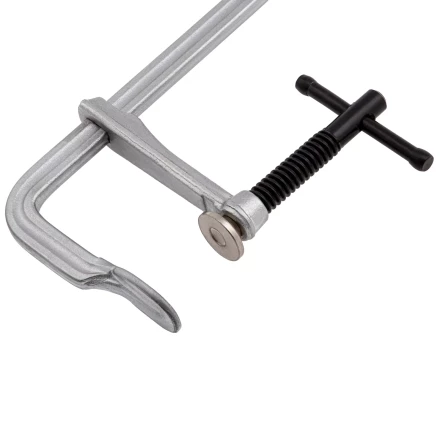 Струбцина F-образная Denzel 20467, 80x400мм, кованая купить в Муравленко