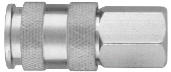 Штуцер быстросъемный для пневматики гайка мама 1/4"  GM-02AF  Jonnesway 47936 купить в Муравленко