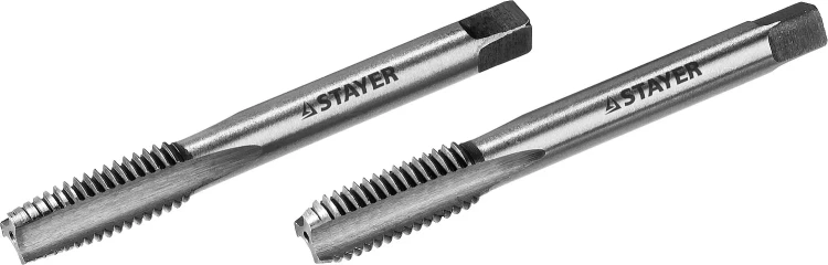 Комплект метчиков STAYER "MASTER", сталь 9ХС, М10х1,5, 2 шт 28025-10-1.5-H2 купить в Муравленко