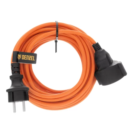 Удлинитель-шнур силовой Denzel Garden Series, б/з, ПВС, 10м, 1 розетка, 2 x 1,5 мм, 3 м 37403 купить в Муравленко