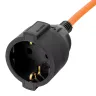 Удлинитель-шнур силовой Denzel Garden Series, б/з, ПВС, 10м, 1 розетка, 2 x 1,5 мм, 3 м 37403 купить в Муравленко