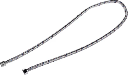 Подводка гибкая ЗУБР для воды, оплетка из нержавеющей стали, г/ш 1/2&quot; - 1,2м 51005-G/S-120 купить в Муравленко