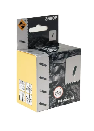 Коронка Bi-Metal Ф64 мм М3 Энкор 24164 купить в Муравленко