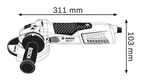 Шлифмашина BOSCH УШМ GWS 19 - 125 СI купить в Муравленко