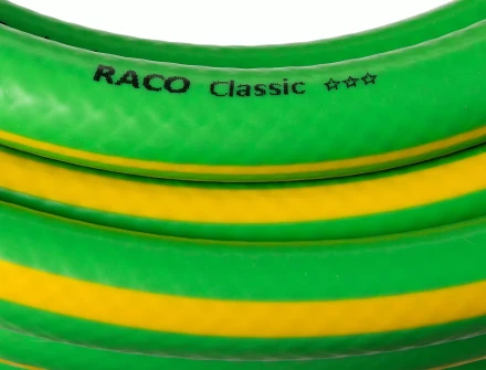 Шланг RACO CLASSIC поливочный, 25атм., армированный, 3-х слойный, 1/2&quot;х50м 40306-1/2-50_z01 купить в Муравленко
