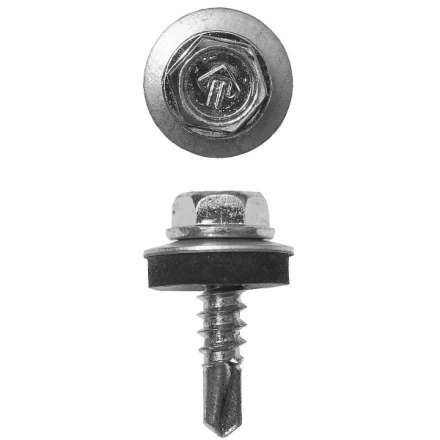 Саморезы ЗУБР &quot;ПРОФЕССИОНАЛ&quot; оцинков., для крепл. кров. матер. к металл. констр., 5.5x50мм, 230шт 4-300315-55-050 купить в Муравленко