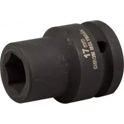 Торцовая головка KRAFTOOL &quot;INDUSTRIE QUALITAT&quot; ударная (3/4&quot;), FLANK, Cr-Mo, фосфатированная, 17 мм 27945-17_z01