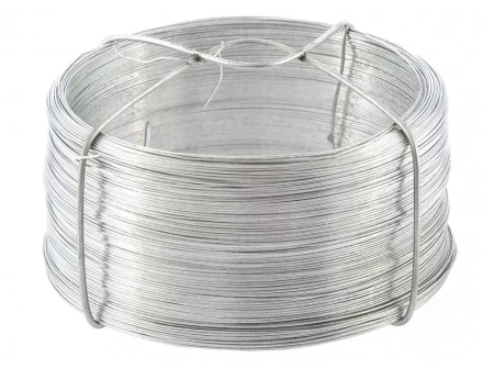 Проволока стальная оцинкованная 0,5 мм длина 200м Сибртех 47750 купить в Муравленко