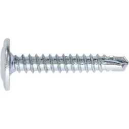 Саморезы  4,2х51, с прессшайбой, PH №2, наконечник сверло, оцинкованные 4000шт/кор ШУРУПЬ 48756