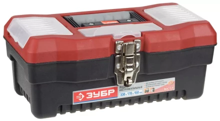 Ящик ЗУБР &quot;МАСТЕР&quot; пластмассовый для инструмента, 33x17,8x15см, 13&quot; 38321_z01 купить в Муравленко