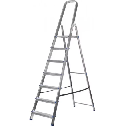 Лестница-стремянка ЗУБР алюминиевая, усиленный профиль, 7 ступеней 38805-07 купить в Муравленко