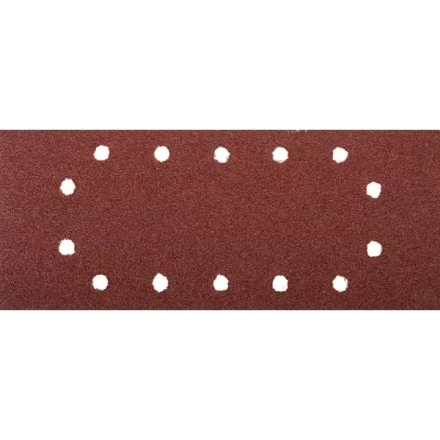 Лист шлифовальный ЗУБР &quot;МАСТЕР&quot;, 14 отверстий, для ПШМ на зажимах, Р40, 115х280мм, 5шт 35594-040 купить в Муравленко