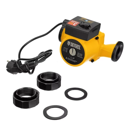 Циркуляционный насос CP32-6, напор 6 м, 70 л/мин, 1 м кабель, монт. длина 180 мм Denzel 99414 купить в Муравленко