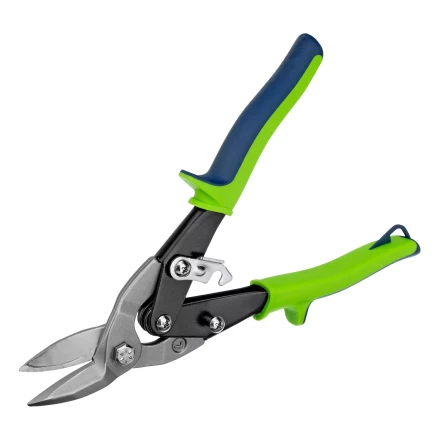 Ножницы по металлу, Сибртех 250 мм, левый рез, сталь С55, двухкомпонентные рукоятки, 78338 купить в Муравленко