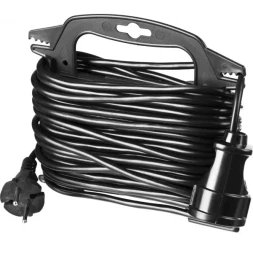 Удлинитель электрический "MAXElectro" на маленькой рамке, 15 м, 1 гнездо, STAYER 55014-15