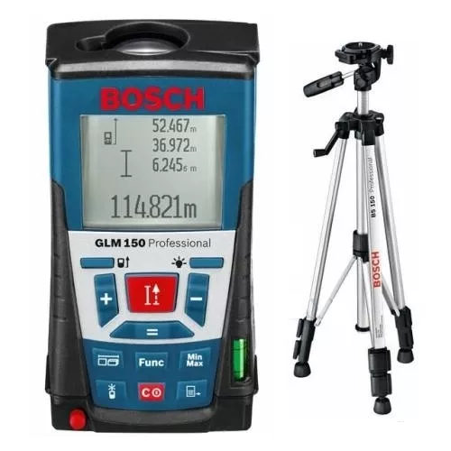 Лазерный дальномер Bosch GLM 250 + штатив BS 150 купить в Муравленко