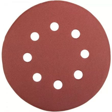 Круг шлифовальный универсальный STAYER &quot;MASTER&quot; из абразивной бумаги на велкро основе, 8 отверстий, Р320, 115мм, 5шт 35450-115-320 купить в Муравленко