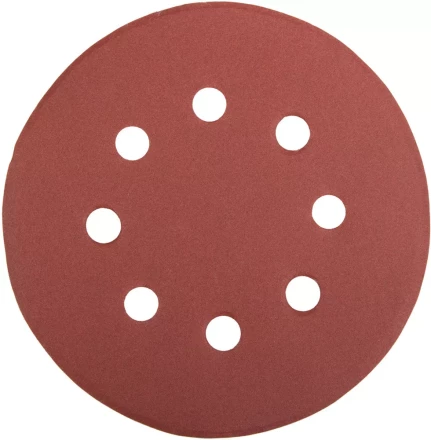 Круг шлифовальный универсальный STAYER &quot;MASTER&quot; из абразивной бумаги на велкро основе, 8 отверстий, Р320, 115мм, 5шт 35450-115-320 купить в Муравленко