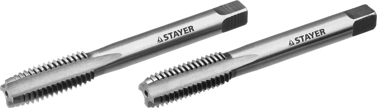 Комплект метчиков STAYER "MASTER", сталь 9ХС, М12х1,5, 2 шт 28025-12-1.5-H2 купить в Муравленко