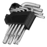 Набор ключей имбусовых Torx-Tempered, TT10-50, CrV, 9 шт. Сибртех 123707 купить в Муравленко