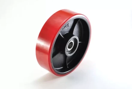 Колесо полиуретан 50х70 мм с подшипником для тележек гидравлических BFL15/BFWL 234676 купить в Муравленко