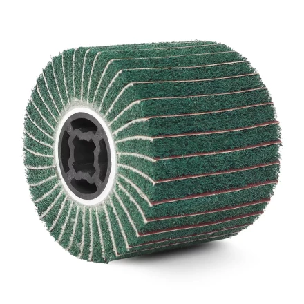 Барабан MESSER тип G ламельный комби (неткан.полотно/шлиф.бумага), 120х100х19 мм, #180 Medium, max 3500 об/мин, НЭ купить в Муравленко