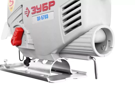 Лобзик ЗУБР, 3-х позиционный маятниковый ход, сталь-8мм/дерево-65мм, 500–3000ходов/мин, 570Вт ЗЛ-570Э купить в Муравленко