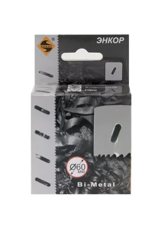 Коронка Bi-Metal Ф60 мм М3 Энкор 24160 купить в Муравленко