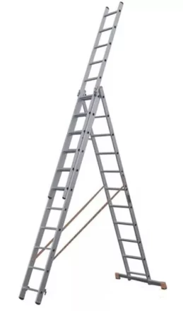 Лестница 3-х секционная алюминиевая 3*11 1013308 купить в Муравленко