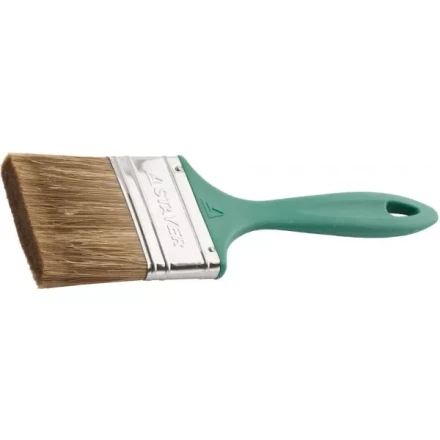 Кисть плоская STAYER &quot;LASUR-EURO&quot;, смешанная (натуральная и искусственная) щетина, пластмассовая ручка, 75мм 01081-75 купить в Муравленко