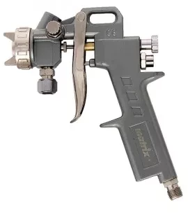 Пневматический краскопульт с нижним бачком V=1,0 л + сопла  диаметром 1.2, 1.5 и 1.8 мм  MATRIX 57316 купить в Муравленко