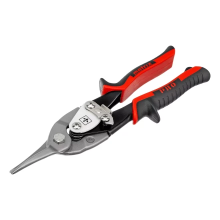 Ножницы по металлу Matrix, 250 мм, прямой рез, сталь CRMO, двухкомпонентные рукоятки, PRO 78322 купить в Муравленко