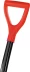 Лопата снеговая пластиковая с алюминиевой планкой, с алюминиевым черенком и V-ручкой, 410мм, оранжевая, СИБИН 421845 421845 купить в Муравленко