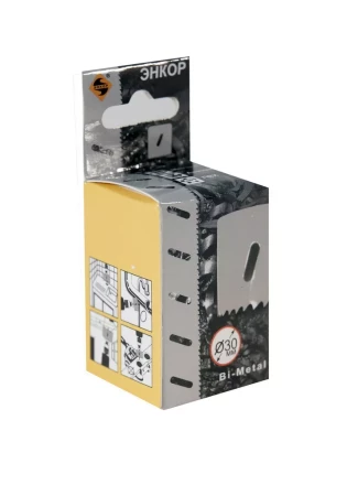 Коронка Bi-Metal Ф30 мм М3 Энкор 24130 купить в Муравленко
