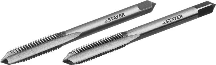 Комплект метчиков STAYER "MASTER", сталь 9ХС, М6х1,0, 2 шт 28025-06-1.0-H2 купить в Муравленко