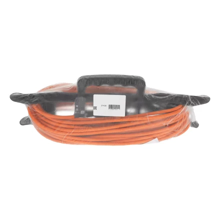 Удлинитель-шнур силовой Denzel 37406 Garden Series, ПВС, 20м, 1 розетка 3 x 1 мм, 3 м купить в Муравленко