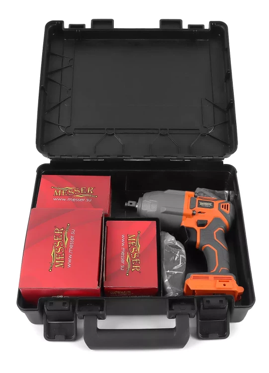 Аккумуляторный ударный гайковерт MESSER DCW6 1000Нм М24 2Ач купить в Муравленко