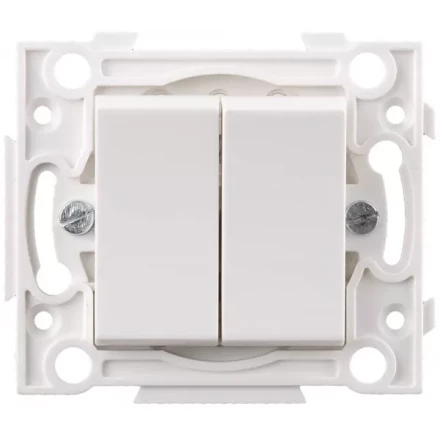 Выключатель СВЕТОЗАР двойной SV-55230-2 купить в Муравленко