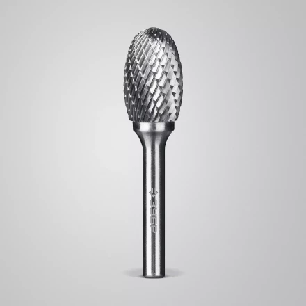 Зубр Твердосплавная борфреза E - овал, 16 х 25 мм, радиус 6.5 мм28804-16-25 купить в Муравленко