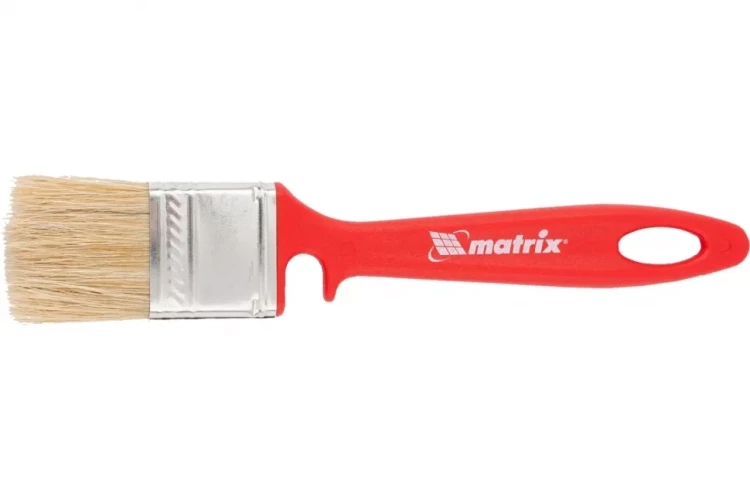 Кисть флейцевая "ЭМАЛИ" 35х10 мм MATRIX Color Line 83351 купить в Муравленко